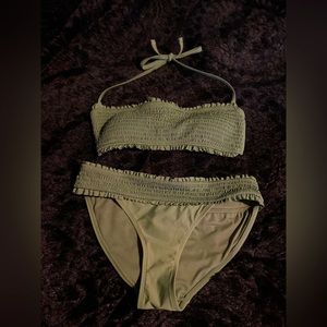 Green bikini